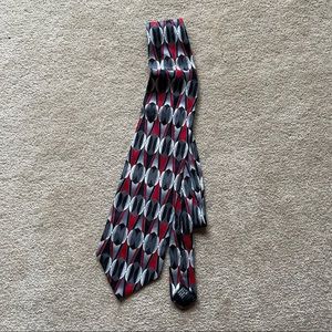 Vintage Feracci patterned silk tie